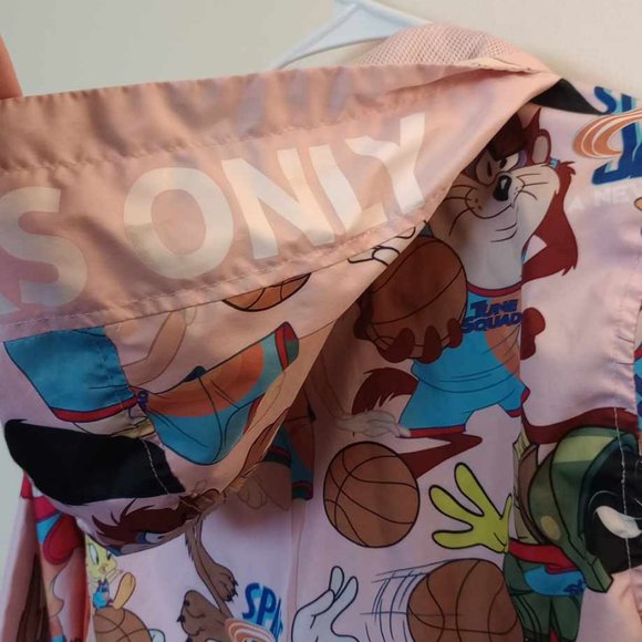 Members Only Windbreaker Jacket Space Jams youth size 14/16 - Picture 7 of 8